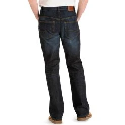 Men's Lee® Modern Series Stretch Relaxed Bootcut Jeans -Haggar Sales 1475826 ALT3