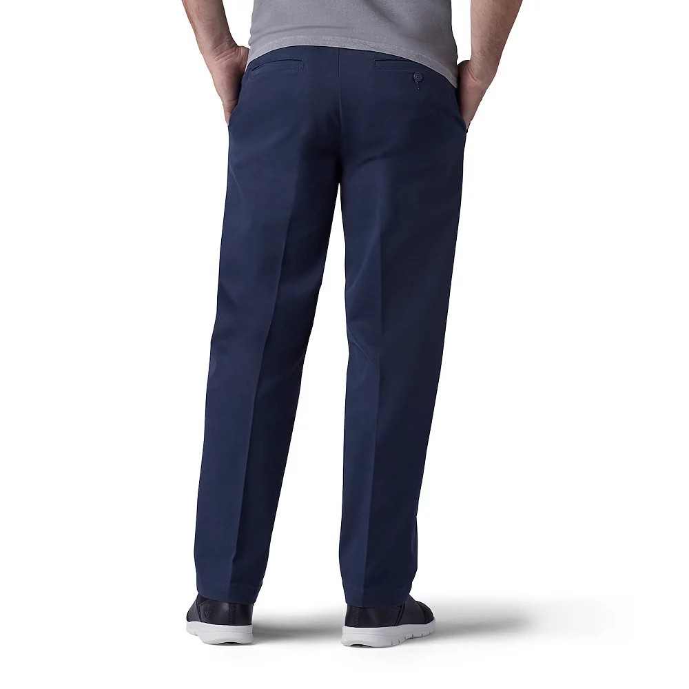 Men's Lee® Performance Series Extreme Comfort Khaki Straight-Fit Flat-Front Pants 4 Men's Lee® Performance Series Extreme Comfort Khaki Straight-Fit Flat-Front Pants - Image 2