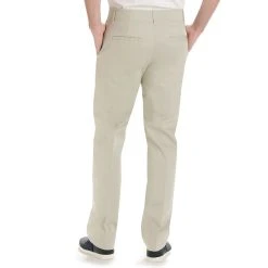 Men's Lee® Performance Series Extreme Comfort Khaki Straight-Fit Flat-Front Pants 12 Men's Lee® Performance Series Extreme Comfort Khaki Straight-Fit Flat-Front Pants -Haggar Sales 2107811 ALT4