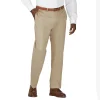 Big & Tall Haggar® Work To Weekend® Classic-Fit Flat-Front Expandable Waist Pants -Haggar Sales 251180 Khaki