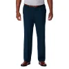 Big & Tall Haggar® Cool 18® PRO Classic-Fit Wrinkle-Free Pleated Expandable Waist Pants 2 Big & Tall Haggar® Cool 18® PRO Classic-Fit Wrinkle-Free Pleated Expandable Waist Pants -Haggar Sales 2857761 Navy