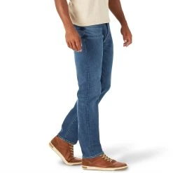 Men's Lee® Extreme Motion Stretch Slim Straight Jeans -Haggar Sales 2950015 ALT2