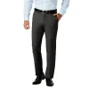 Men's J.M. Haggar Premium Slim-Fit 4-Way Stretch Flat-Front Dress Pants -Haggar Sales 2960200 Charcoal Heather