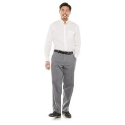 Men's Dockers® Stretch Easy Khaki Relaxed-Fit Flat-Front Pants -Haggar Sales 3008158 ALT9
