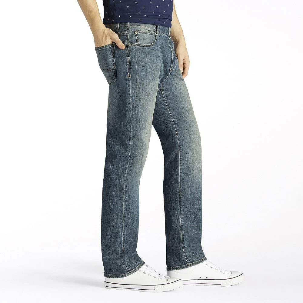 Men's Lee® Extreme Motion Stretch Athletic-Fit Jeans 5 Men's Lee® Extreme Motion Stretch Athletic-Fit Jeans - Image 3