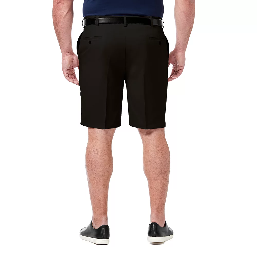 Big & Tall Haggar® Cool 18 PRO Classic-Fit Pleated Shorts 4 Big & Tall Haggar® Cool 18 PRO Classic-Fit Pleated Shorts - Image 2