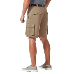 Big & Tall Haggar Straight-Leg Flat-Front Stretch Cargo Shorts -Haggar Sales 3086409 ALT5