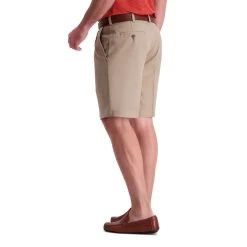 Men's Haggar® Cool 18® PRO Straight-Fit Solid Pleated Shorts -Haggar Sales 3244288 ALT2