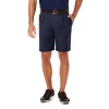 Men's Haggar® Cool 18® PRO Straight-Fit Solid Pleated Shorts -Haggar Sales 3244288 Navy