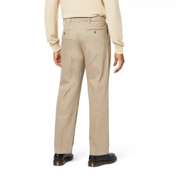 Men's Dockers® Signature Khaki Relaxed-Fit Stretch Pleated Pants -Haggar Sales 3391505 ALT