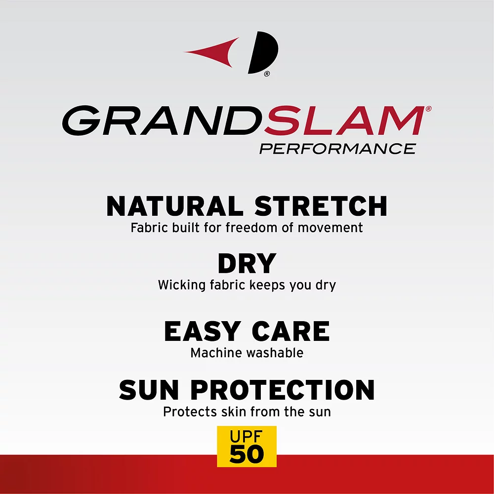 Big & Tall Grand Slam DriFlow Expandable Waistband Golf Shorts 6 Big & Tall Grand Slam DriFlow Expandable Waistband Golf Shorts - Image 4