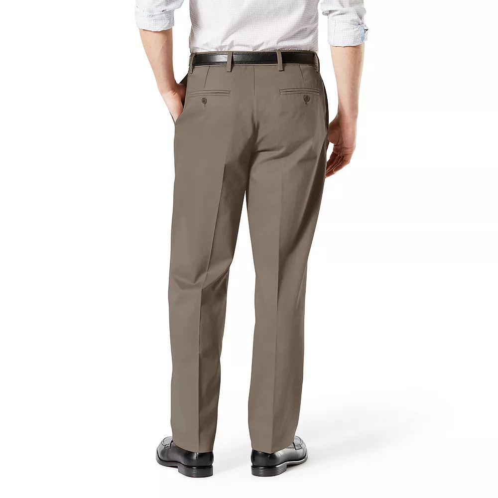 Big & Tall Dockers® Signature Khaki Lux Classic-Fit Stretch Pants 5 Big & Tall Dockers® Signature Khaki Lux Classic-Fit Stretch Pants - Image 3