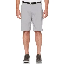 Men's Grand Slam On Course Active Waistband Heathered Stretch Performance Golf Shorts
