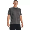 Men's Under Armour Tech 2.0 Short Sleeve Tee -Haggar Sales 3591143 Carbon Heather