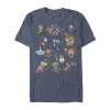 Licensed Character Men's Irish Mario Kart Clashing Battles Tee -Haggar Sales 3670381