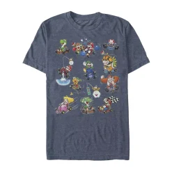 Licensed Character Men's Irish Mario Kart Clashing Battles Tee