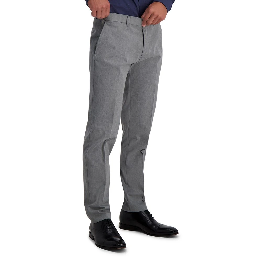 Men's Haggar® Iron Free Premium Khaki™ Slim-Straight Fit Flat Front Perfect Fit Waistband Casual Pant 7 Men's Haggar® Iron Free Premium Khaki™ Slim-Straight Fit Flat Front Perfect Fit Waistband Casual Pant - Image 5