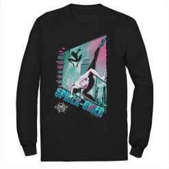 Licensed Character Men's Marvel Spider-Verse Gwen Panel Tee