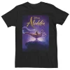 Disney's Aladdin Men's Lamp Poster Graphic Tee -Haggar Sales 3778527 Black