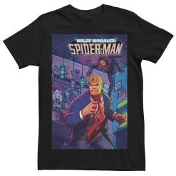 Licensed Character Juniors' Marvel's Miles Morales Spider-Man Comic Cover Tee