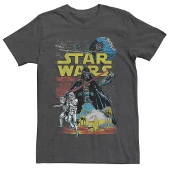 Licensed Character Men's Star Wars Empire Classic Scenes Tee