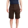 Men's Smith's Workwear 11-inch Relaxed-Fit Stretch Duck Canvas Cargo Shorts 1 Men's Smith's Workwear 11-inch Relaxed-Fit Stretch Duck Canvas Cargo Shorts -Haggar Sales 3886920 Coffee