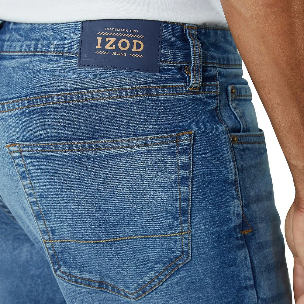 Men's IZOD Straight-Fit Comfort Stretch Jeans 7 Men's IZOD Straight-Fit Comfort Stretch Jeans - Image 5