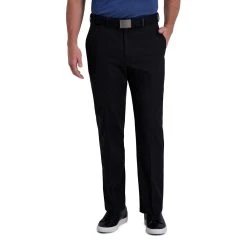Men's Haggar® Cool Right® Performance Flex Classic-Fit Flat-Front Pants