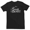 Licensed Character Men's Disney Beauty And The Beast Classic Logo Tee -Haggar Sales 3949286