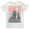 Licensed Character Men's Geometric Mesa Mountains Poster Tee -Haggar Sales 3958307