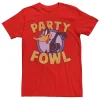 Licensed Character Men's Looney Tunes Party Fowl Daffy Portrait Graphic Tee -Haggar Sales 3963720