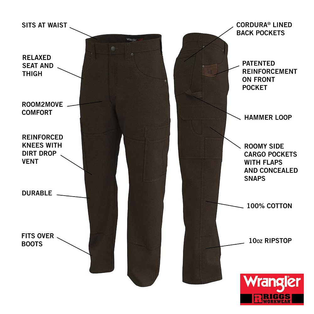 Men's Wrangler RIGGS Workwear Ranger Pants 8 Men's Wrangler RIGGS Workwear Ranger Pants - Image 6