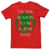 Licensed Character Men's Star Wars Season To Be A Jedi Dad Christmas Tee -Haggar Sales 3977991