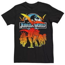 Licensed Character Men's Jurassic World Dino Charging Tee