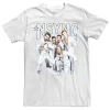Licensed Character Men's NSYNC Group Shot Portrait Tee 2 Licensed Character Men's NSYNC Group Shot Portrait Tee -Haggar Sales 4015021