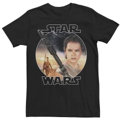 Men's Star Wars Rey Close Up Tee