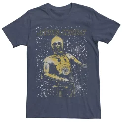 Men's Star Wars C-3PO Galaxy Graphic Tee