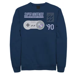 Licensed Character Men's Nintendo Super Nintendo Controller 90 Sweatshirt