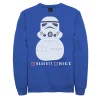 Men's Star Wars Storm Trooper Naughty Snowman Christmas Graphic Fleece Pullover -Haggar Sales 4157633