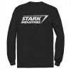 Men's Marvel Iron Man Stark Industries Logo Long Sleeve Graphic Tee -Haggar Sales 4165872
