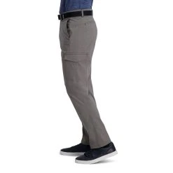 Men's Haggar® Active Series Urban Utility Cargo Straight-Fit Pants -Haggar Sales 4202995 ALT4