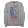Men's Marvel Captain America Vintage Flag 1941 Fleece -Haggar Sales 4211937