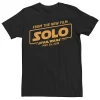 Men's Star Wars Solo New Film Poster Tee -Haggar Sales 4211949