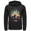Licensed Character Mens Disney Lion King Gradient Jungle Trio Hoodie -Haggar Sales 4233356