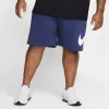 Big & Tall Nike Club Fleece Shorts 1 Big & Tall Nike Club Fleece Shorts -Haggar Sales 4241871 Midnight Navy