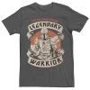 Men's Star Wars The Mandalorian Legendary Warrior Graphic Tee -Haggar Sales 4247383 Charcoal