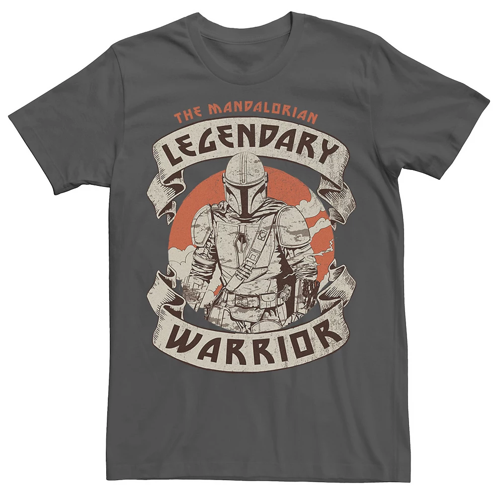 Men's Star Wars The Mandalorian Legendary Warrior Graphic Tee 3 Men's Star Wars The Mandalorian Legendary Warrior Graphic Tee