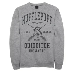 Men's Harry Potter Deathly Hallows 2 Hufflepuff Quidditch Fleece Pullover