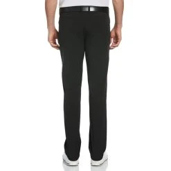 Men's Grand Slam Classic-Fit Horizontal Texture 5-Pocket Flat-Front Golf Pants -Haggar Sales 4257633 ALT