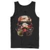 Men's Star Wars Stormtrooper Helmet Flower Fill Tank Top -Haggar Sales 4273452